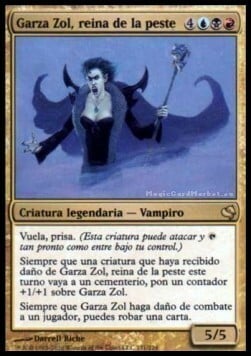 Garza Zol, Plague Queen Card Front