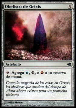 Obelisco di Grixis Card Front
