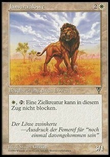 Jamuraan Lion Card Front