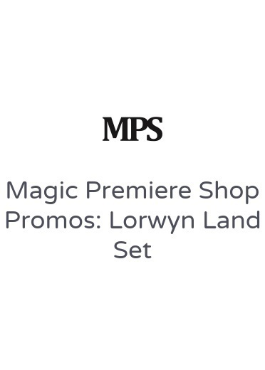 di Magic Premiere Shop Promos Lorwyn Land Set