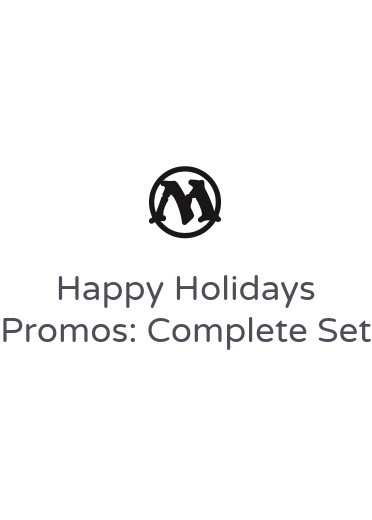 Set completo de Happy Holidays Promos