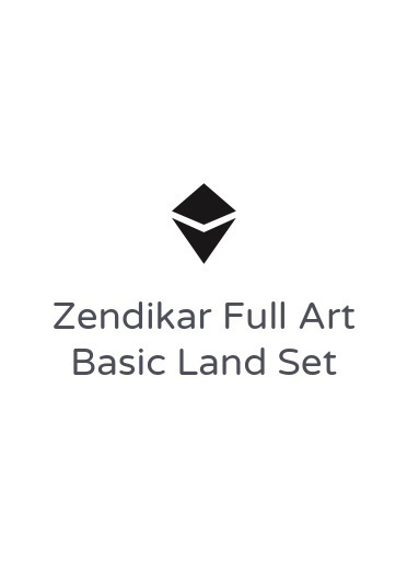 Set de Full Art Tierras basicas de Zendikar