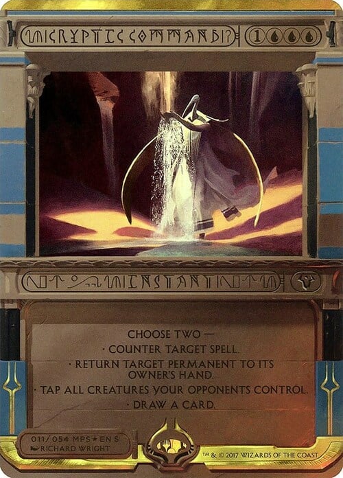 Cryptic Command Card Front