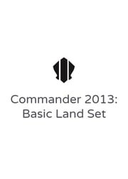 Set de Tierras Basicas de Commander 2013