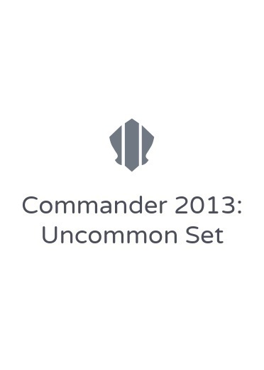 Set de Infrecuentes de Commander 2013