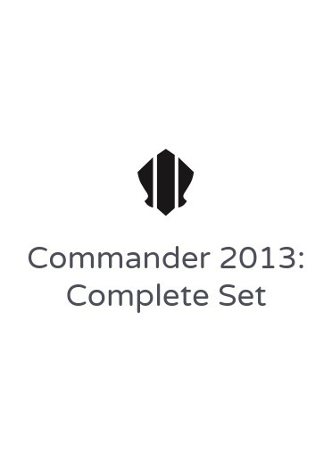 Set completo di Commander 2013