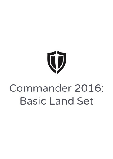 Set de Tierras Basicas de Commander 2016