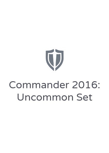 Set de Infrecuentes de Commander 2016
