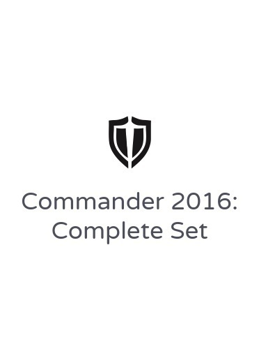Set completo di Commander 2016