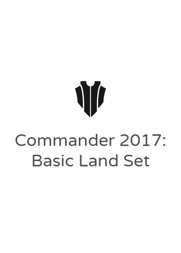 Set de Tierras Basicas de Commander 2017