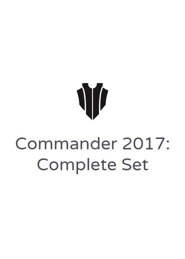 Set completo di Commander 2017