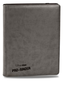 Ultra Pro Premium Pro Binder 9-Pocket Binder (Gray)