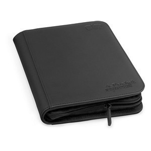 Zipfolio XenoSkin 4-Pocket Binder (Black)