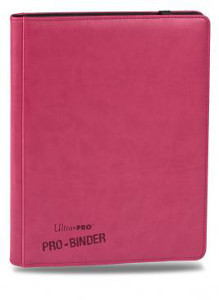 Ultra Pro Premium Pro Binder 9-Pocket Binder (Pink)