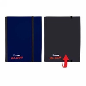 Ultra-Pro: 4-Pocket Flip-Binder (Blue/Black)