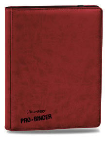 Ultra Pro Premium Pro Binder 9-Pocket Binder (Red)