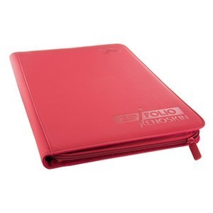 Zipfolio XenoSkin 9-Pocket Binder (Red)