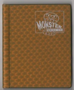 Monster: 2-Pocket portfolio for 64 cards (Gold)