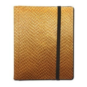 Dragon Hide 4-Pocket Binder (Gold)