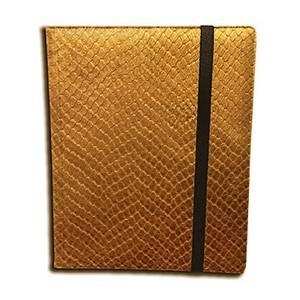 Dragon Hide 9-Pocket Binder (Gold)