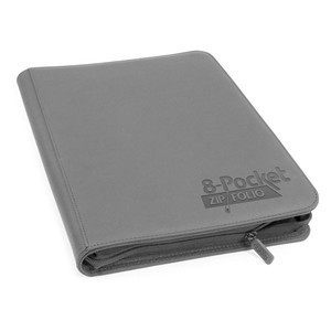 Zipfolio XenoSkin 8-Pocket Binder (Gray)