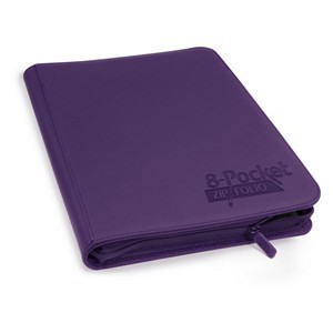 Zipfolio XenoSkin 8-Pocket Binder (Purple)