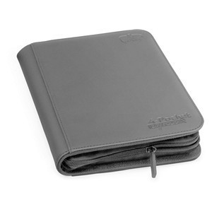 Zipfolio XenoSkin 4-Pocket Binder (Gray)