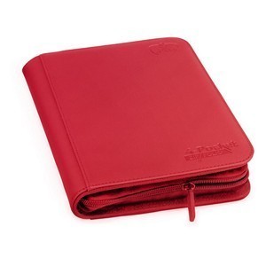 Zipfolio XenoSkin 4-Pocket Binder (Red)
