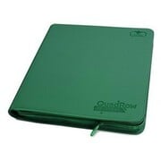 Quadrow Zipfolio Playset Binder (Green)