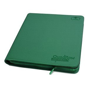 Quadrow Zipfolio Playset Binder (Green)
