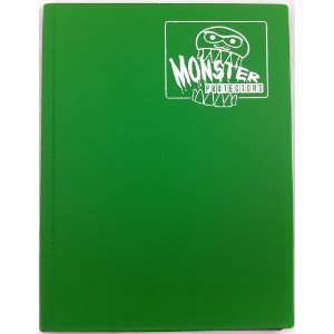 Monster: 9-Pocket portfolio for 360 cards (Matte Green)