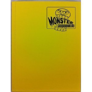 Monster: 9-Pocket portfolio for 360 cards (Matte Yellow)