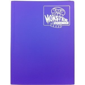 Monster: 9-Pocket portfolio for 360 cards (Matte Purple)