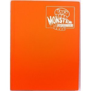 Monster: 9-Pocket portfolio for 360 cards (Matte Orange)