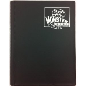 Monster: 9-Pocket portfolio for 360 cards (Matte Black)
