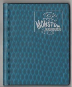 Monster: 2-Pocket portfolio for 64 cards (Blue)