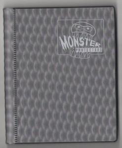 Monster: 2-Pocket portfolio for 64 cards (Silver)