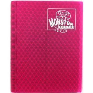 Monster: 4-Pocket portfolio for 160 cards (Pink)
