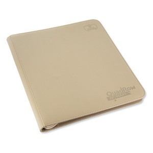 Quadrow Zipfolio Playset Binder (Sand)