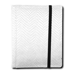 Dragon Hide 4-Pocket Binder (White)