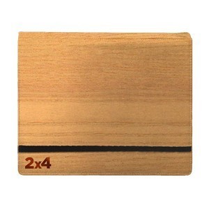 Horizontal 8-Pocket Binder (Woodgrain)