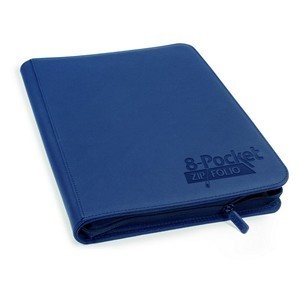 Zipfolio XenoSkin 8-Pocket Binder (Dark Blue)