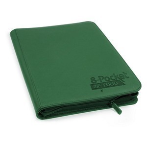 Zipfolio XenoSkin 8-Pocket Binder (Green)