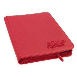 Zipfolio XenoSkin 8-Pocket Binder (Red)