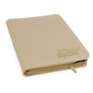 Zipfolio XenoSkin 8-Pocket Binder (Sand)