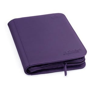 Zipfolio XenoSkin 4-Pocket Binder (Purple)