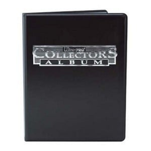Ultra Pro Collectors Portfolio - 4-Pocket Black (2016 Version)