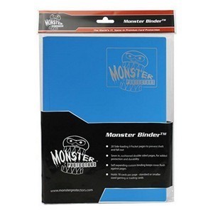 Monster: 9-Pocket Binder (Arctic Blue)