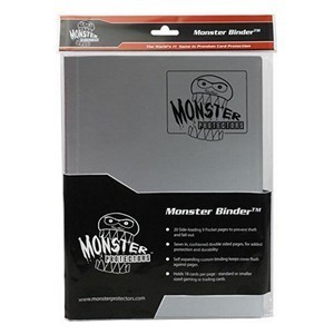 Monster: 9-Pocket Binder (Gunmetal Silver)
