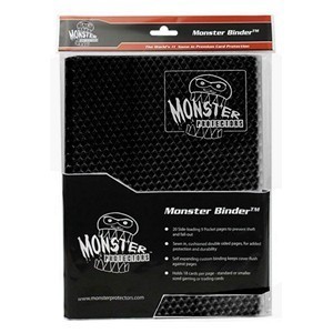 Monster: 9-Pocket Binder (Opaque Black)